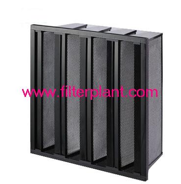 V型初效活性炭过滤器